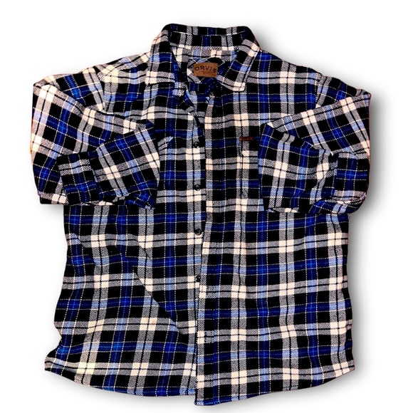Men’s Orvis Flannel Shirt - Picture 1 of 4
